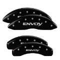 Picture of MGP 4 Caliper Covers Engraved Front & Rear Envoy Black finish silver ch