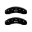 Picture of MGP Rear set 2 Caliper Covers Engraved Rear MGP Black finish silver ch