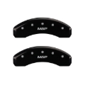 Picture of MGP Rear set 2 Caliper Covers Engraved Rear MGP Black finish silver ch