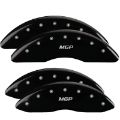 Picture of MGP 4 Caliper Covers Engraved Front & Rear Hemi Black finish silver ch