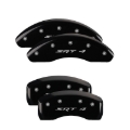 Picture of MGP 4 Caliper Covers Engraved Front & Rear SRT8 Red finish silver ch