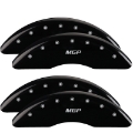 Picture of MGP 4 Caliper Covers Engraved Front & Rear MGP Black finish silver ch