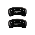 Picture of MGP Rear set 2 Caliper Covers Engraved Rear 50 Black finish silver ch