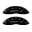 Picture of MGP 4 Caliper Covers Engraved Front & Rear SRT4 Black finish silver ch