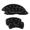 Picture of MGP 4 Caliper Covers Engraved Front & Rear SRT4 Black finish silver ch