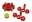 Picture of Energy Suspension 90-93 Acura Integra Red Front Control Arm Bushing Set