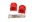 Picture of Energy Suspension 90-93 Acura Integra Red 23mm Front Sway Bar Bushings