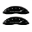 Picture of MGP 4 Caliper Covers Engraved Front & Rear With stripes-Avenger Black finish silver ch