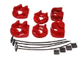 Picture of Energy Suspension 90-93 Acura Integra Red Motor Mount Inserts 2 Torque Mount Positions