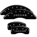 Picture of MGP 4 Caliper Covers Engraved Front Acura Engraved Rear TSX Black finish silver ch