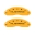 Picture of MGP 4 Caliper Covers Engraved Front Mustang Engraved Rear GT Yellow finish black ch