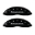 Picture of MGP 4 Caliper Covers Engraved Front & Rear Impala Black finish silver ch