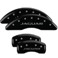 Picture of MGP 4 Caliper Covers Engraved Front & Rear Vtech Black finish silver ch