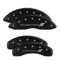 Picture of MGP 4 Caliper Covers Engraved Front & Rear MGP Black finish silver ch