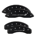 Picture of MGP 4 Caliper Covers Engraved Front & Rear SHO Yellow finish black ch