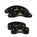 Picture of MGP 4 Caliper Covers Engraved Front & Rear Gen 5-RS Red finish silver ch