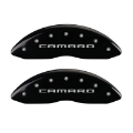 Picture of MGP 4 Caliper Covers Engraved Front Gen 5-Camaro Engraved Rear Gen 5-Z28 Black finish silver ch
