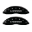 Picture of MGP 4 Caliper Covers Engraved Front & Rear MOPAR Black finish silver ch