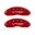 Picture of MGP 4 Caliper Covers Engraved Front & Rear Vtech Red finish silver ch