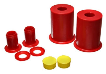Picture of Energy Suspension 05-13 Ford Mustang Red Front Lower Control Arm Bushings Must reuse outer metal sh