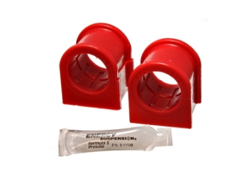 Picture of Energy Suspension 05-07 Ford Mustang Red Front Sway Bar Bushing Set Must Reuse All Metal Parts