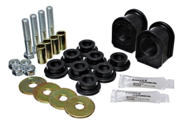 Picture of Energy Suspension 05-07 Ford Mustang Black Rear Sway Bar Frame Bushings Must Reuse All Metal Parts