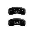 Picture of MGP 4 Caliper Covers Engraved Front & Rear MGP Red finish silver ch