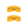 Picture of MGP 4 Caliper Covers Engraved Front & Rear RAM Black finish silver ch