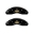 Picture of MGP 4 Caliper Covers Engraved Front & Rear Chevy racing Black finish silver ch