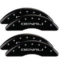 Picture of MGP 4 Caliper Covers Engraved Front & Rear MOPAR Black finish silver ch