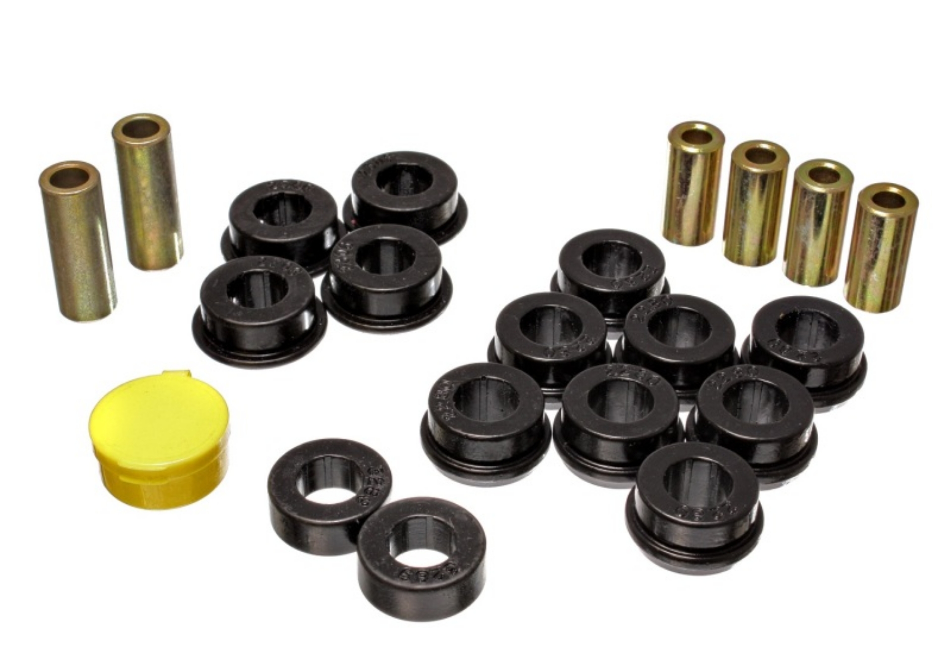 Picture of Energy Suspension 90-93 Honda Accord-Odyssey Black Front Control Arm Bushing Set