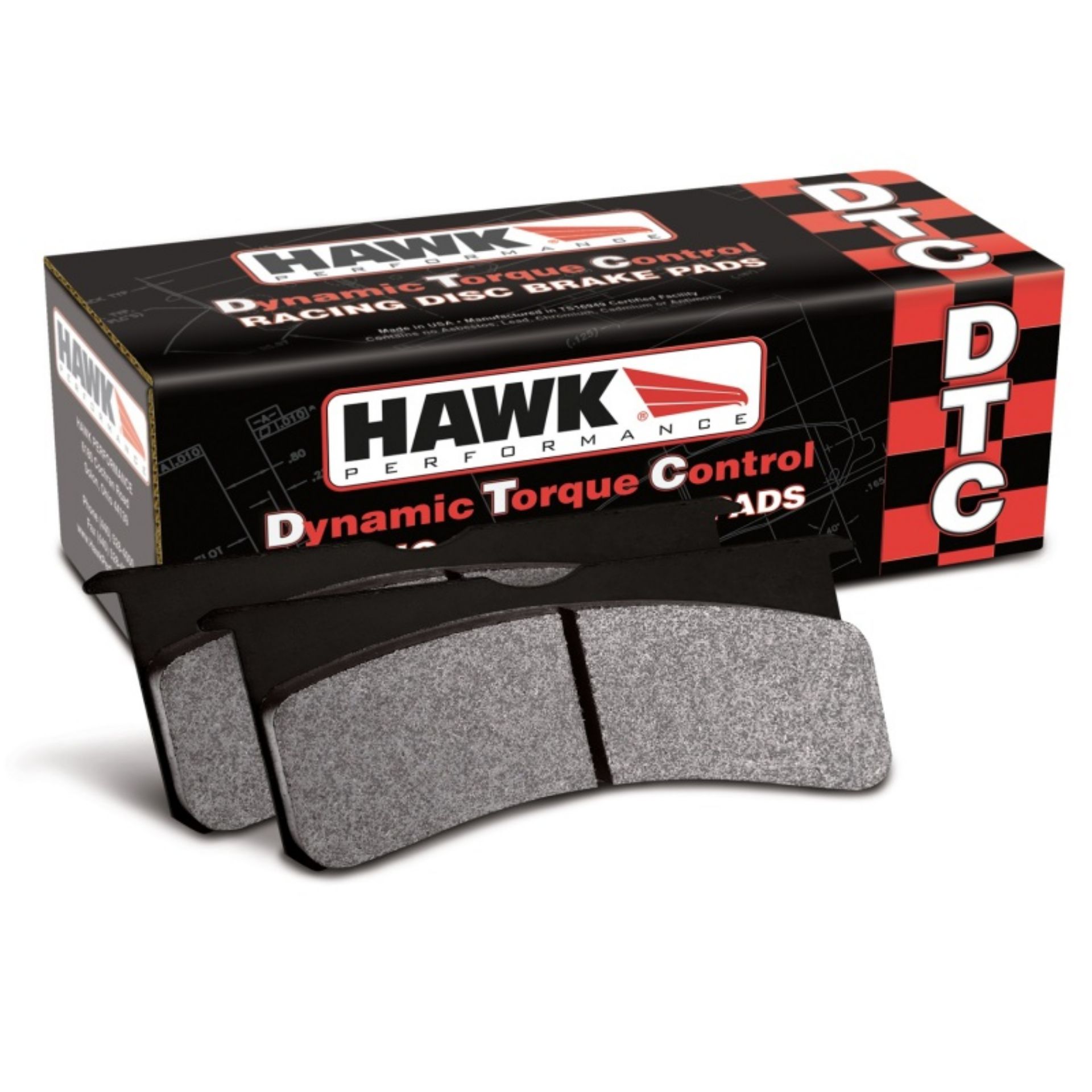 Picture of Hawk 06-12 Porsche 911- Boxter - Cayman DTC-70 Race Brake Pads