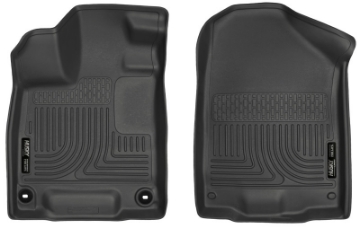 Picture of Husky Liners 2017 Honda Ridgeline WeatherBeater Front Black Floor Liners