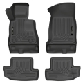 Picture of Husky Liners 16-17 Chevy Camaro WeatherBeater Front and Second Row Black Floor Liners