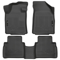 Picture of Husky Liners 2016 Nissan Maxima WeatherBeater Front and Second Row Black Floor Liners