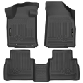Picture of Husky Liners 2016 Nissan Maxima WeatherBeater Front and Second Row Black Floor Liners