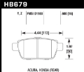 Picture of Hawk 09-14 Acura TL - 06-14 Honda Ridgeline 3-5L V6 LTS Rear Brake Pads