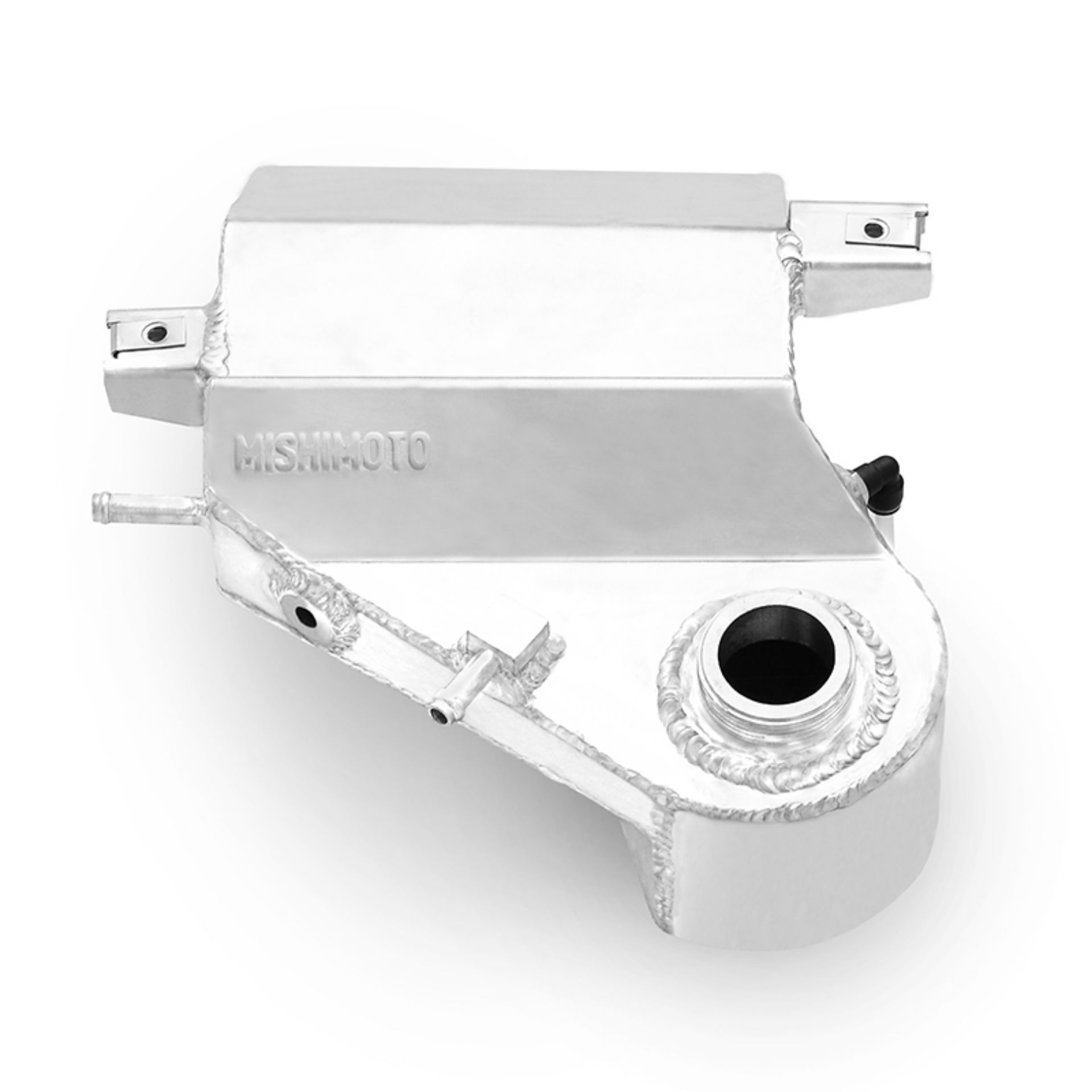 Picture of Mishimoto 03-07 Ford 6-0L Powerstroke Aluminum Degas Bottle - Polished
