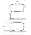 Picture of StopTech Performance Touring Brake Pads