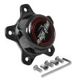 Picture of Race Star 5 Lug Cap Tall Plastic Dark Star incl- Medallion & Screws