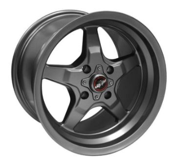 Picture of Race Star 91 Drag Star 15x10-00 4x108bc 6-50bs Direct Drill Met Gry Wheel