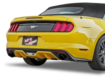 Picture of aFe MACHForce XP 2-5in 409 Stainless Axle Back Exhaust w- Black Tips 15-17 Ford Mustang I4-2-3L t