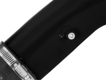 Picture of aFe BladeRunner 3in Intercooler Tube - Black Cold Side 15-16 Ford Mustang EcoBoost L4-2-3L t