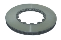 Picture of DBA 12-16 Ford Focus ST T3 5000 Series Uni-Directional Slotted Rotor Black Hat - Front
