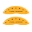 Picture of MGP 4 Caliper Covers Engraved Front & Rear Block-Challenger Yellow finish black ch