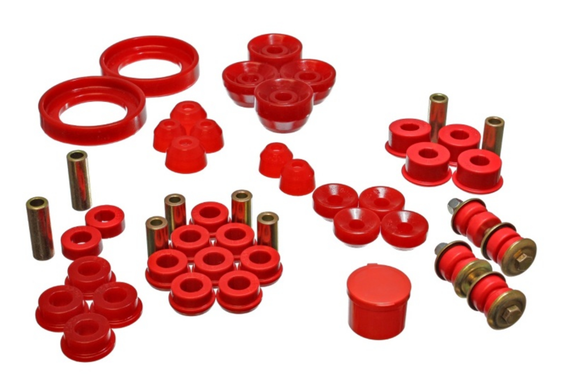 Picture of Energy Suspension 94-97 Honda Accord-Odyssey Red Hyper-Flex Master Bushing Set