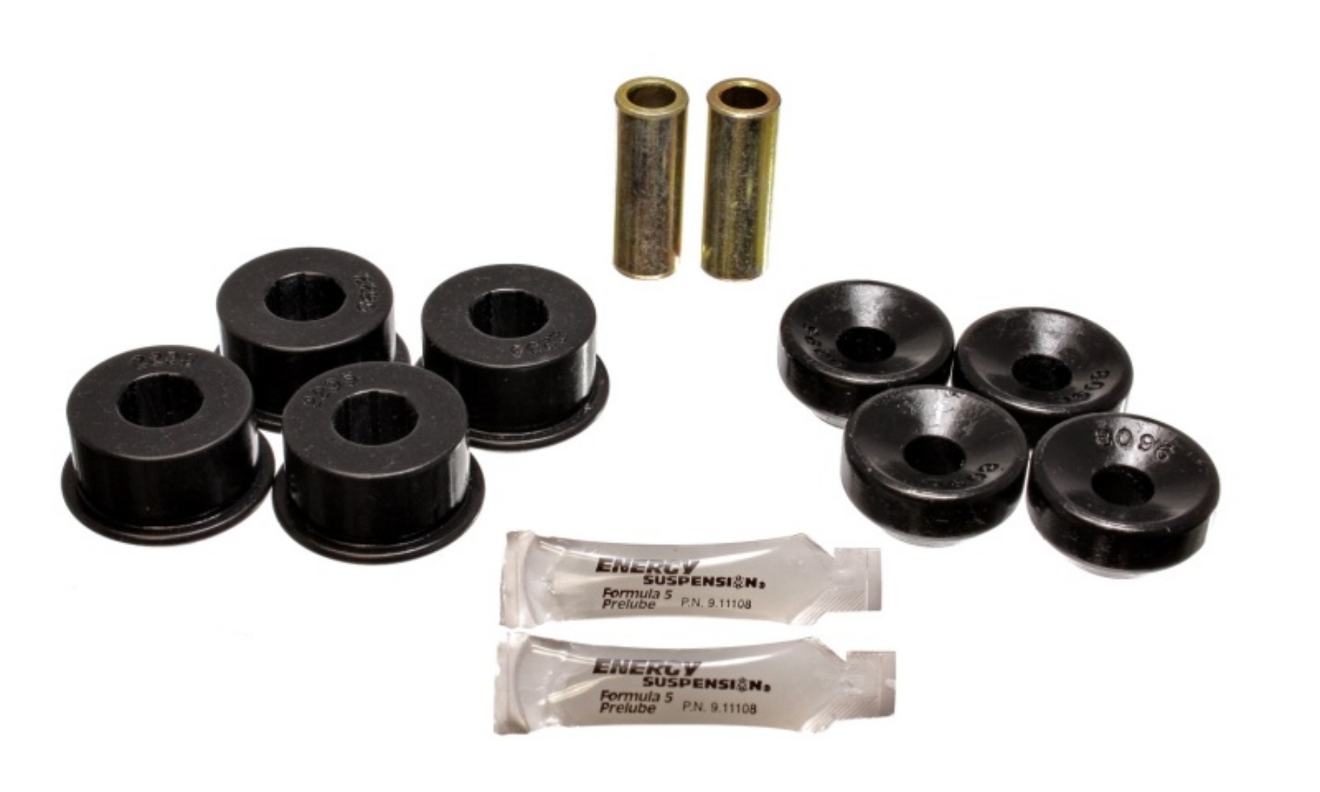 Picture of Energy Suspension 90-97 Honda Accord-Odyssey - 92-01 Prelude Black Front Shock Upper and Lower Bushi