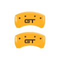 Picture of MGP Rear set 2 Caliper Covers Engraved Rear 2015-Bar & Pony Yellow finish black ch