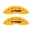 Picture of MGP 4 Caliper Covers Engraved Front & Rear Vtech Yellow finish black ch