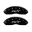 Picture of MGP 4 Caliper Covers Engraved Front & Rear RT Black finish silver ch